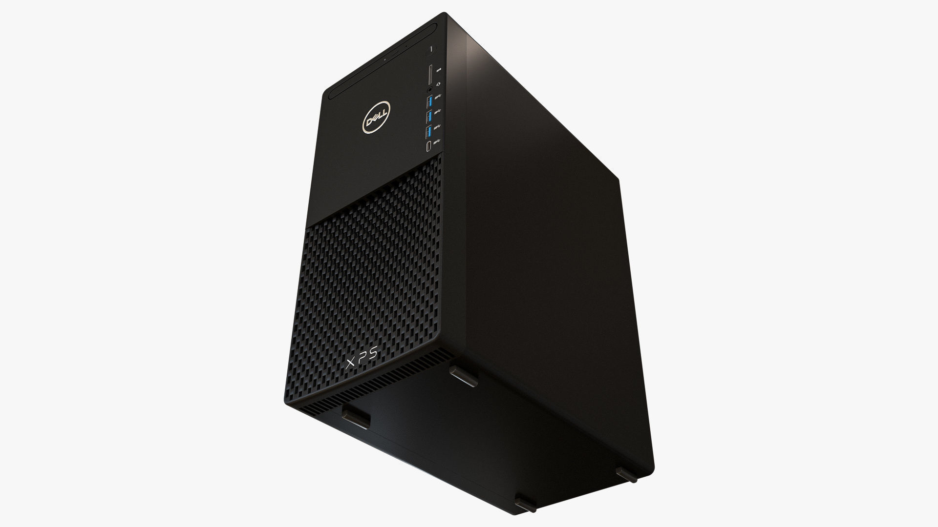 Dell XPS 8940 Desktop with Optical Drive Black 3D model_8