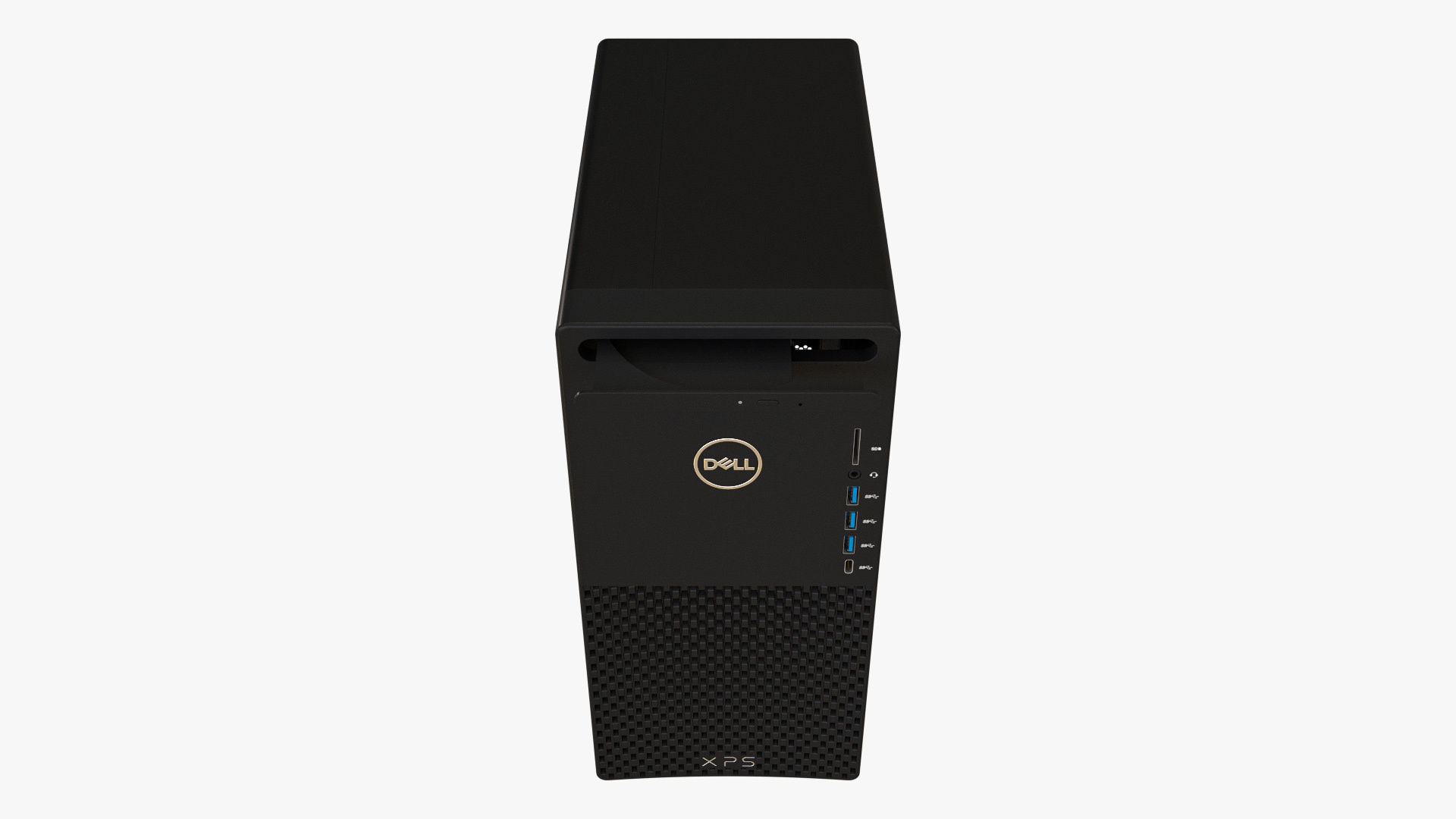 Dell XPS 8940 Desktop with Optical Drive Black 3D model_6