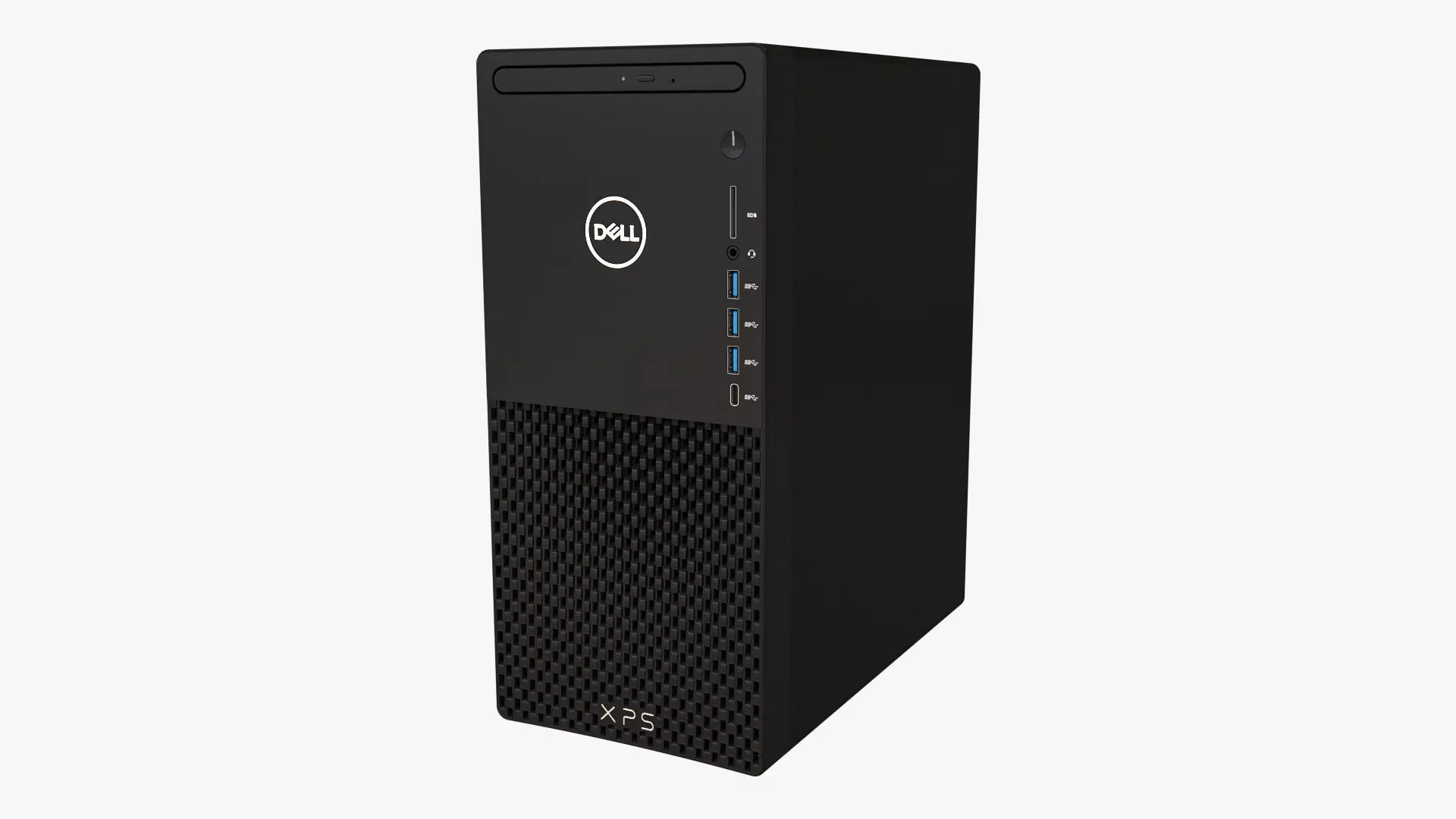 Dell XPS 8940 Desktop with Optical Drive Black 3D model_0