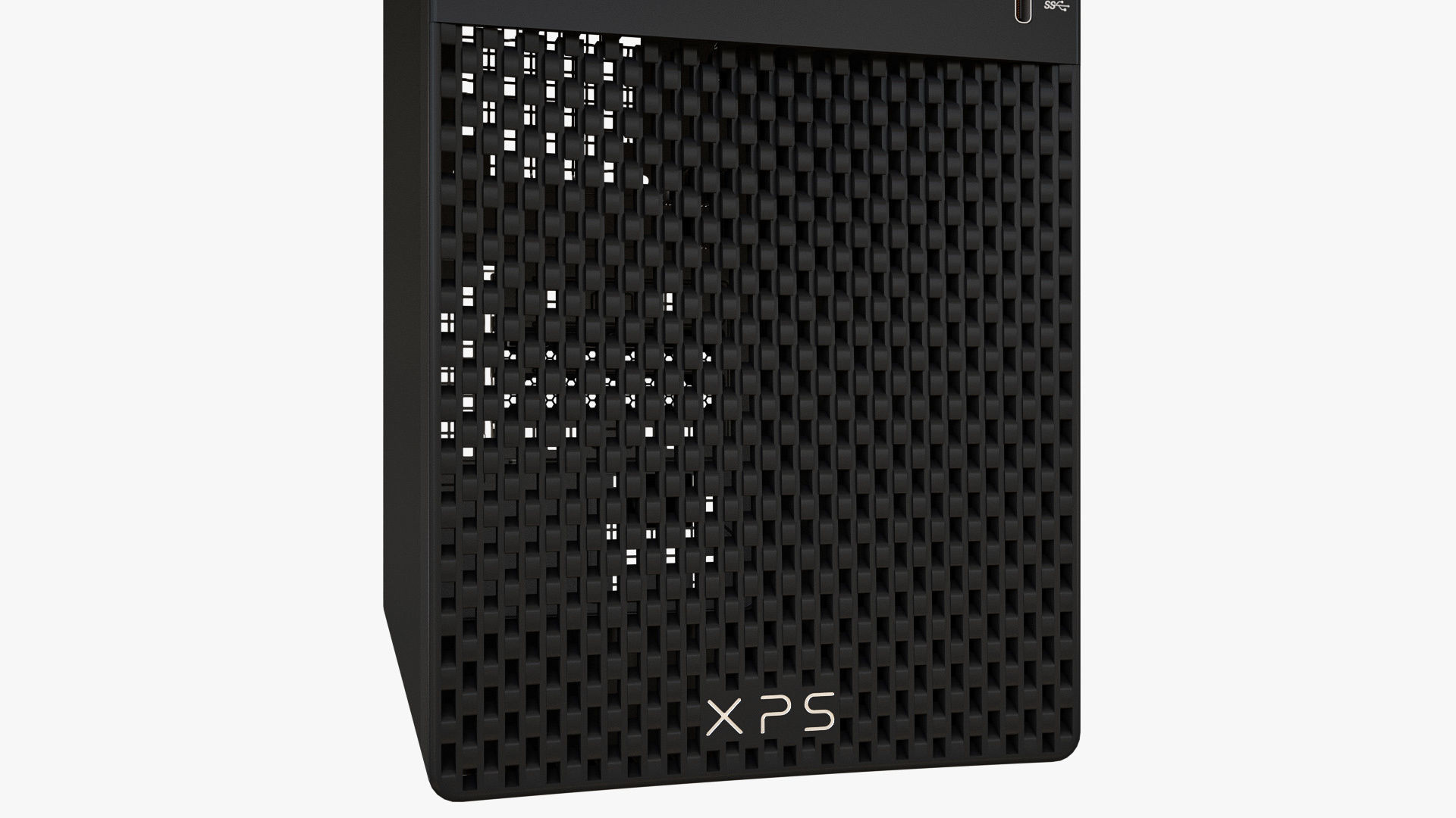 Dell XPS 8940 Desktop with Optical Drive Black 3D model_11