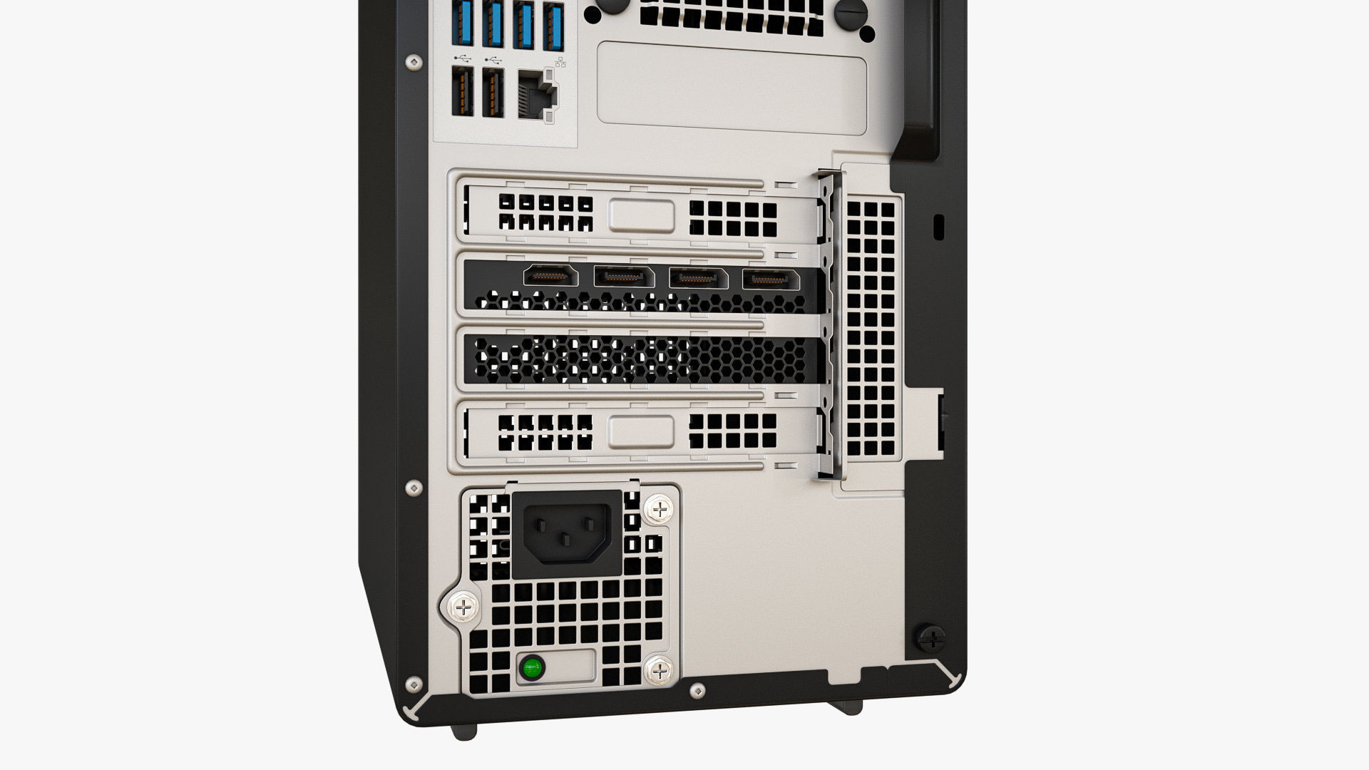 Dell XPS 8940 Desktop with Optical Drive Black 3D model_13