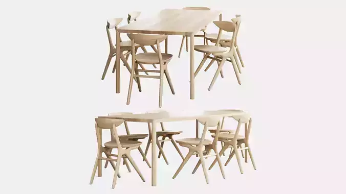 Eye Dining Chair Air Dining Table