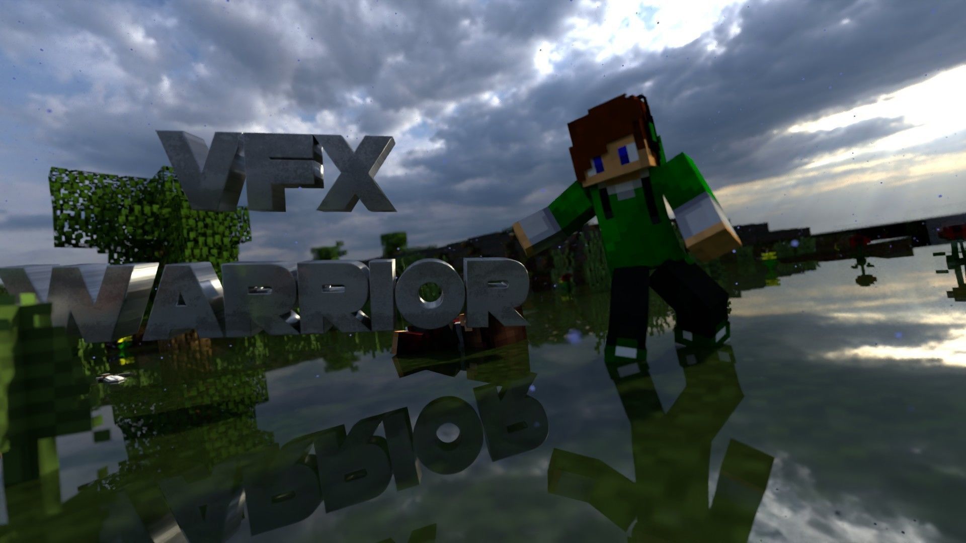 Minecraft Fight Intro Enderpearl Combo  Low-poly 3D model_4