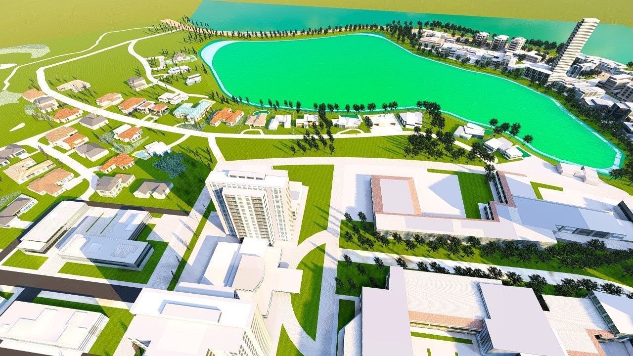 City 3D model - city 3D model for unity  Low-poly 3D model_4