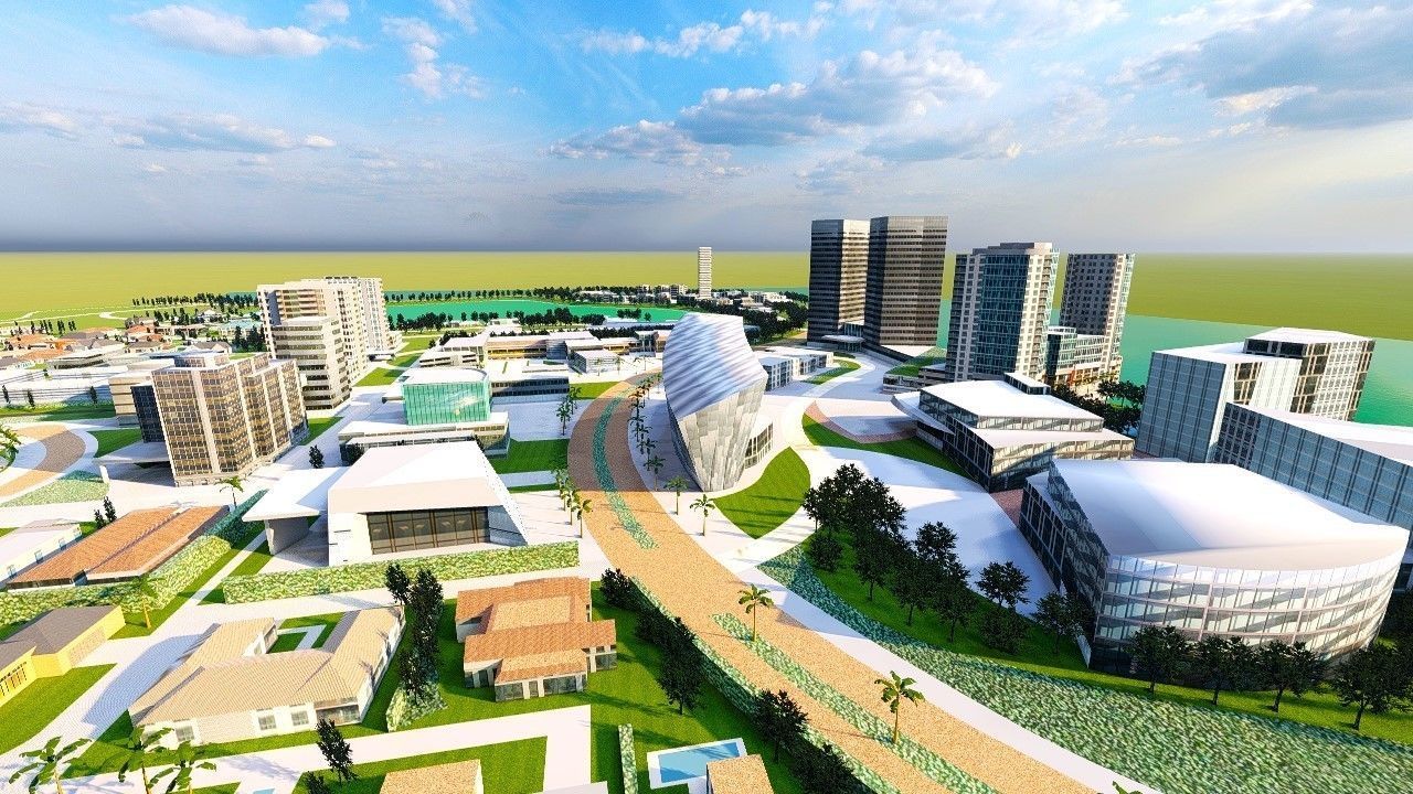 City 3D model - city 3D model for unity  Low-poly 3D model_3