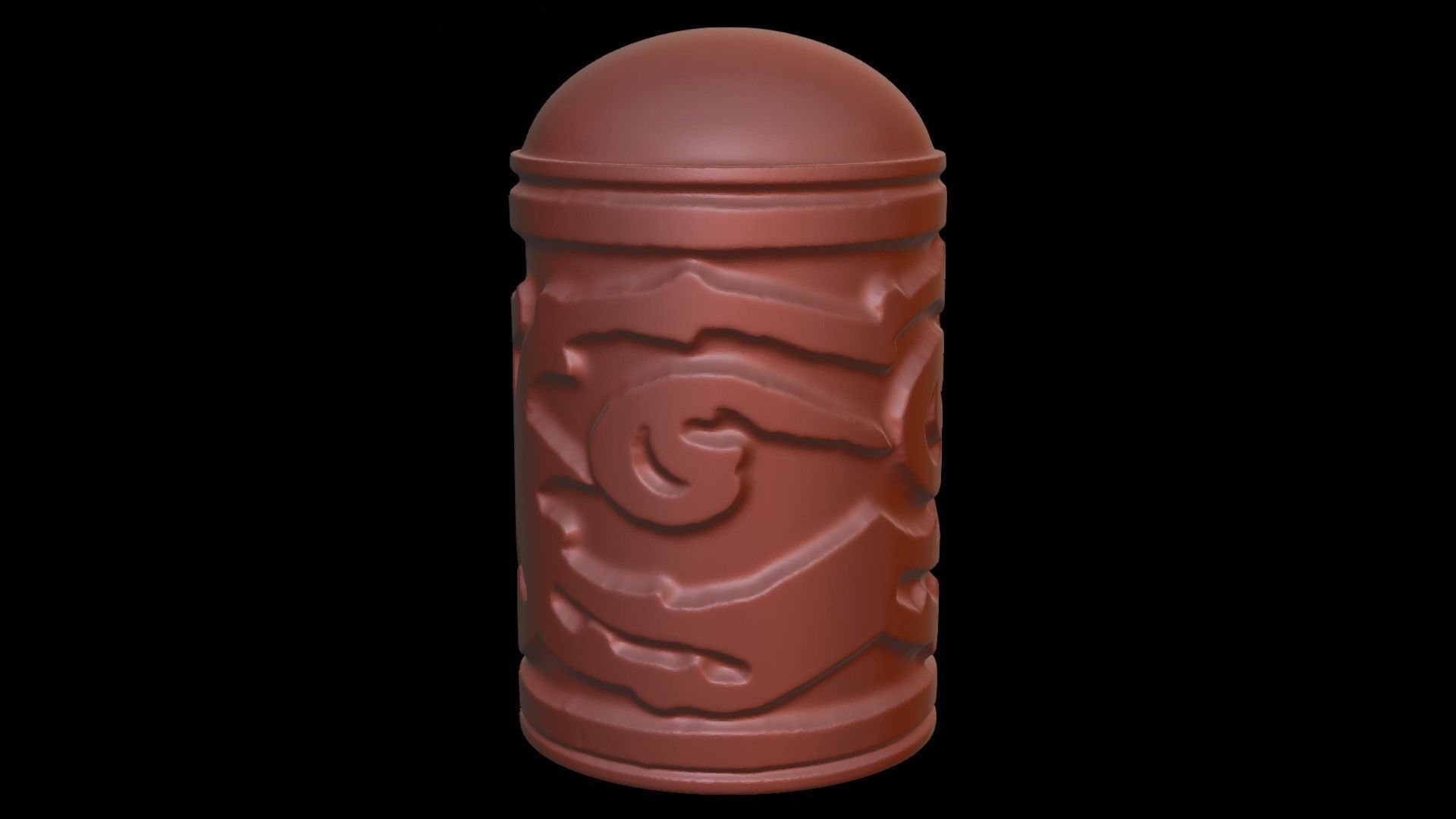 Caucasian or Cossack Gazyr Bag 3D print model_6