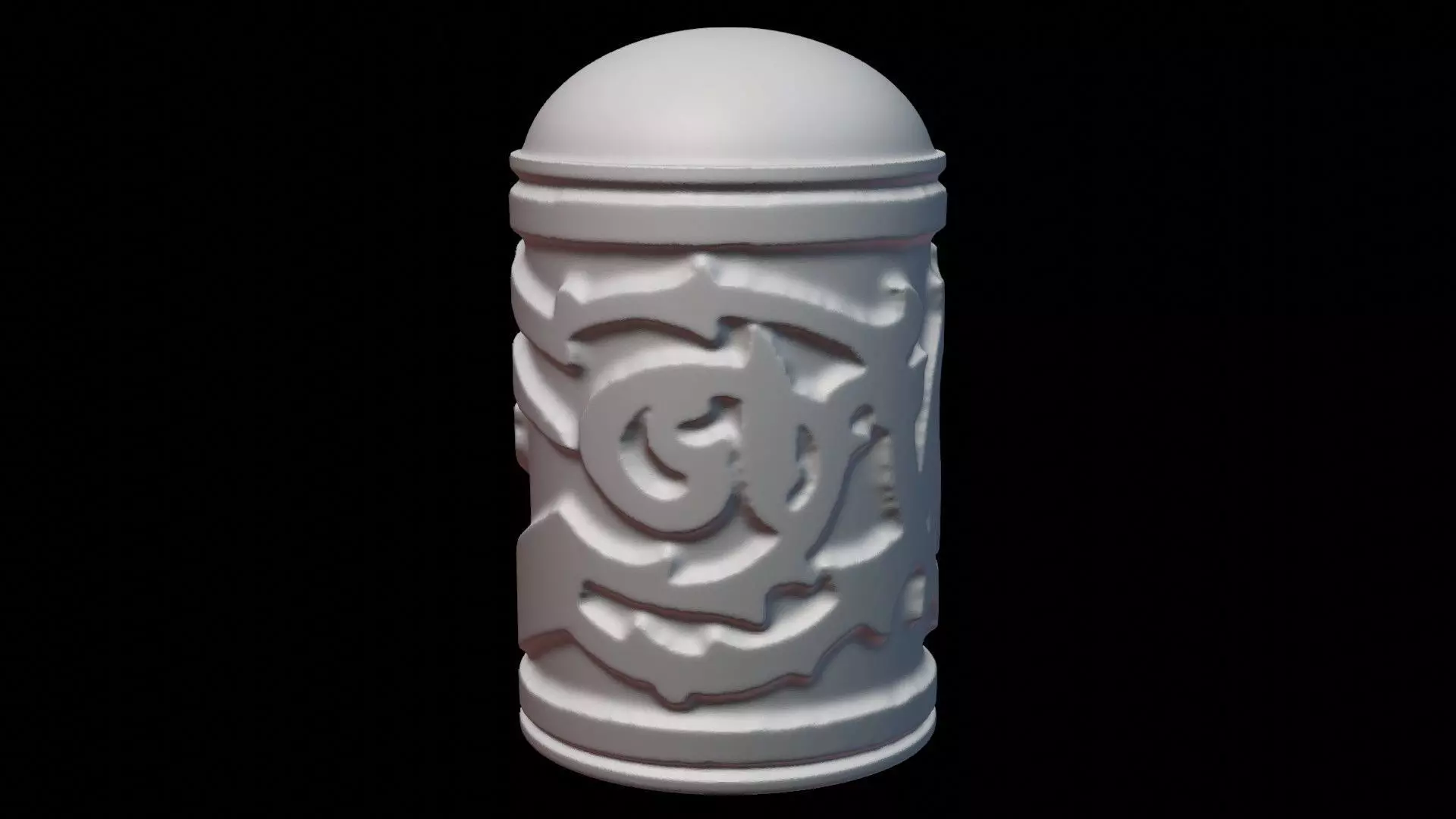 Caucasian or Cossack Gazyr Bag 3D print model_0