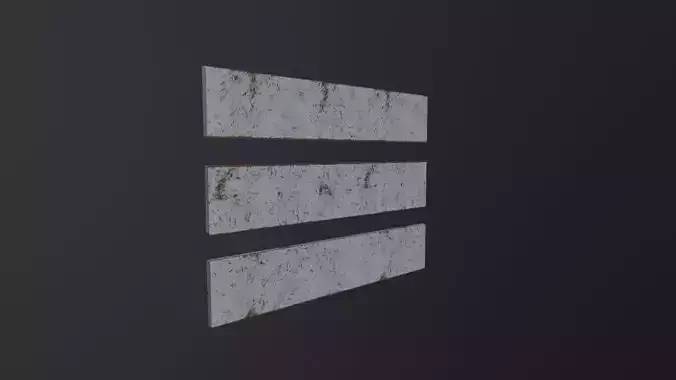 Wood Planks 3D Model