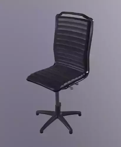 Lab Chair Low-poly 3D model