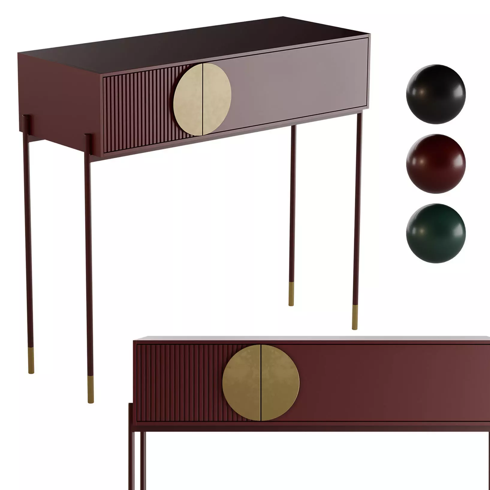 Console 3D model