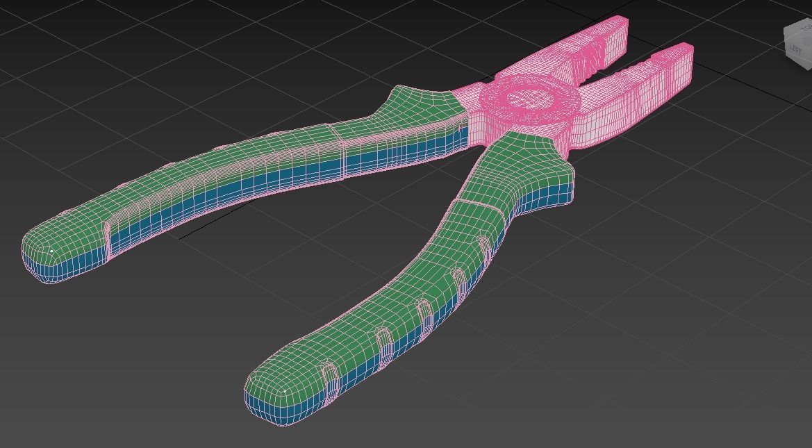 Tool-set-poly 3d model 3D model_34