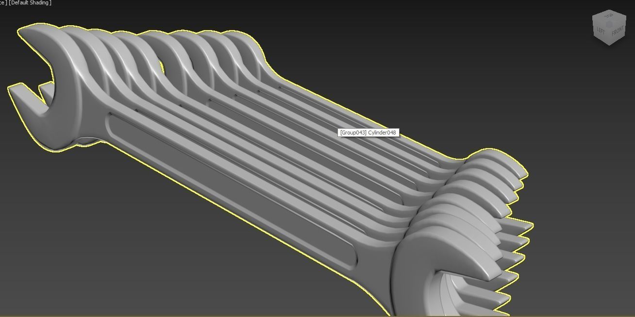 Tool-set-poly 3d model 3D model_41