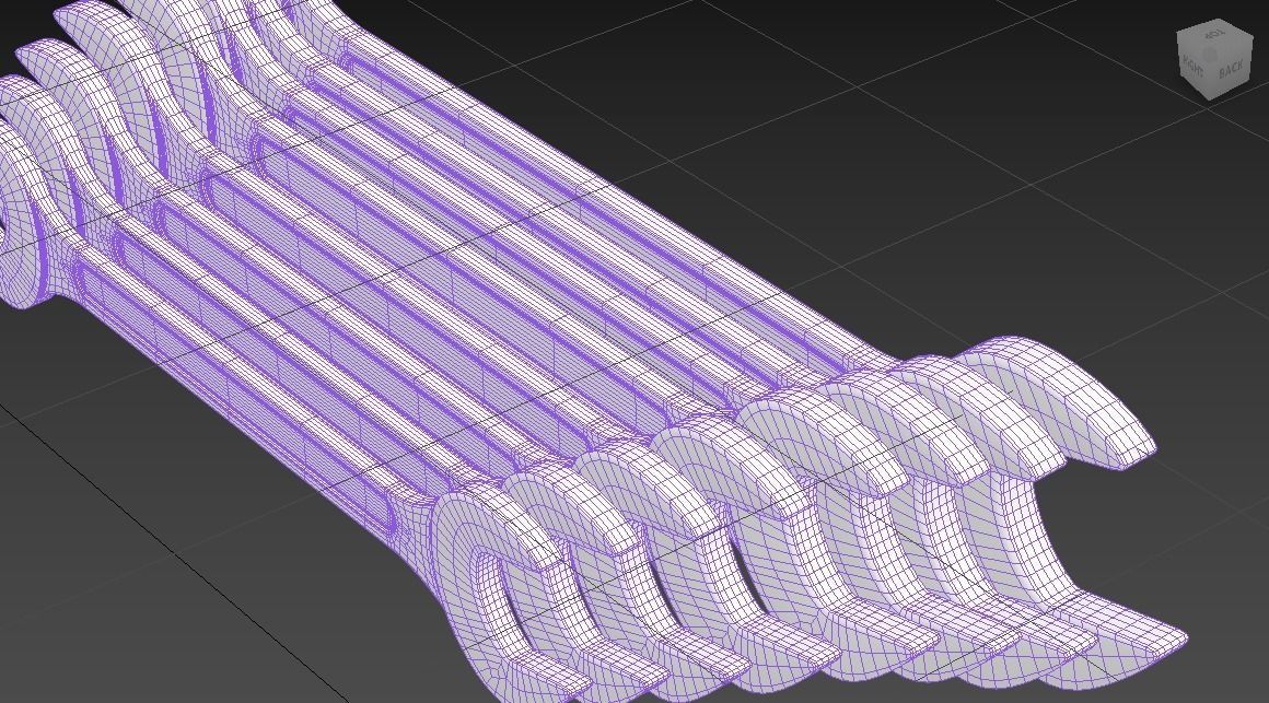 Tool-set-poly 3d model 3D model_40