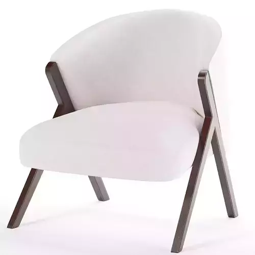 Richmond Interiors Mia Armchair White Boucle