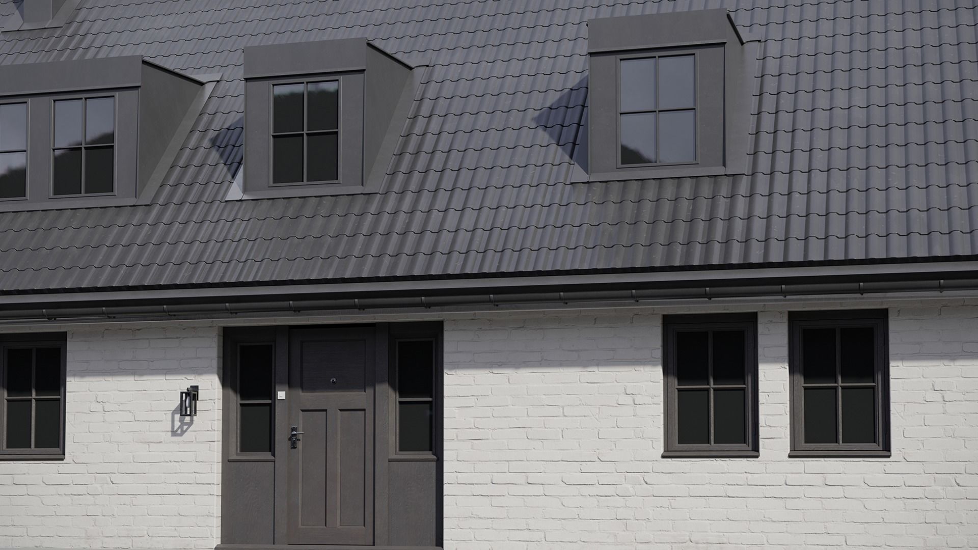 White House Free low-poly 3D model_9