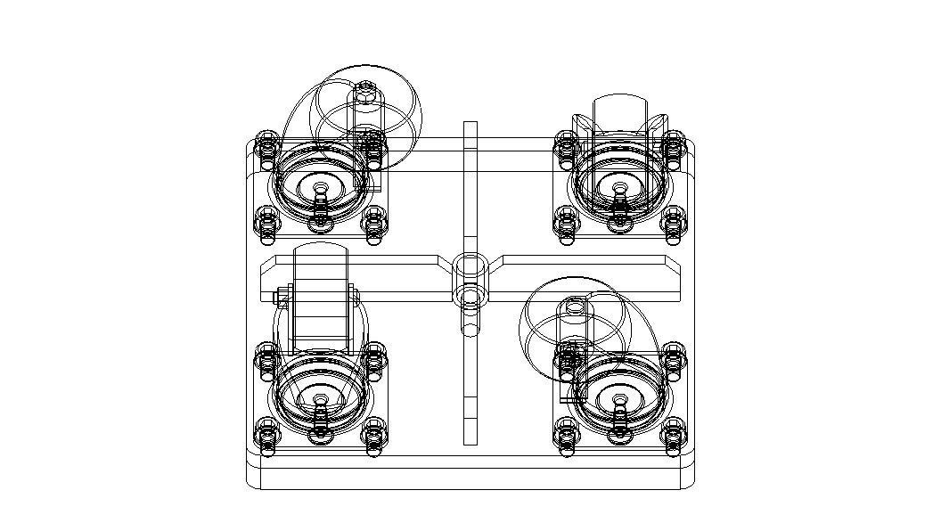4-Wheel Platform Dolly without Handle 3D model_24
