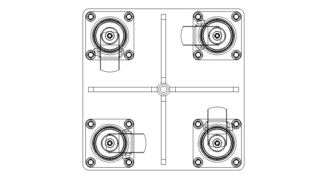 4-Wheel Platform Dolly without Handle 3D model_12