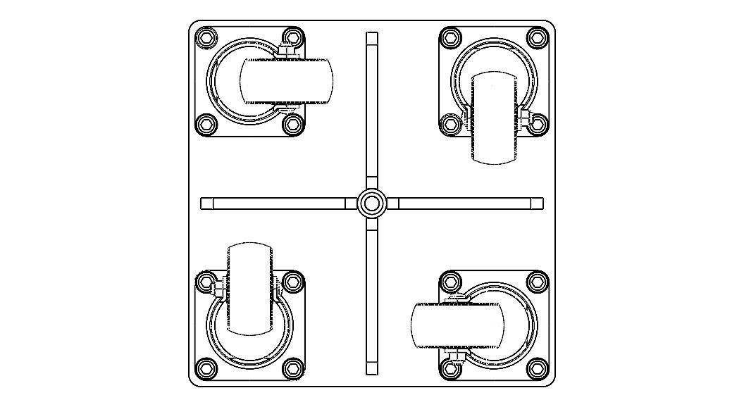 4-Wheel Platform Dolly without Handle 3D model_18