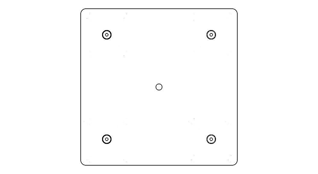 4-Wheel Platform Dolly without Handle 3D model_10