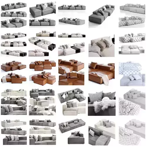 Modular Soft Sofa Collection  