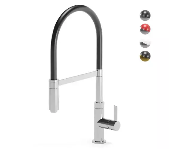 AQUASANITA COLOS - kitchen faucet 3D model