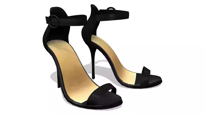 Ankle Strap High Heel Sandals
