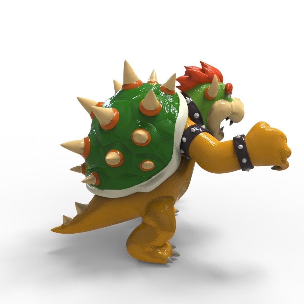 Bowser 3D Printable Model 3D print model_2