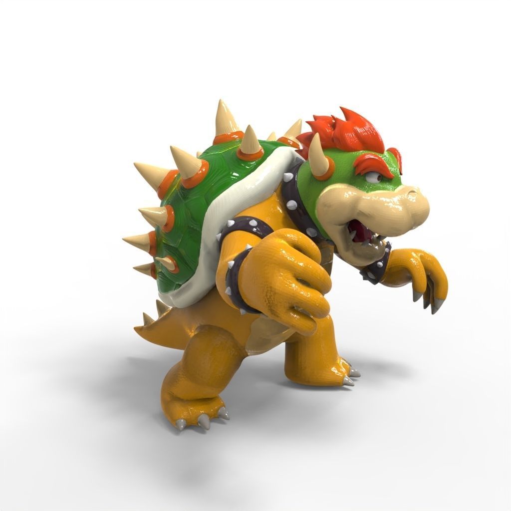 Bowser 3D Printable Model 3D print model_3