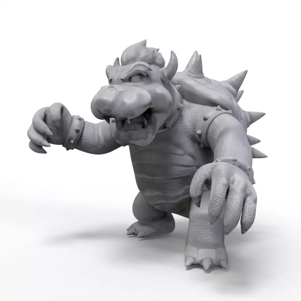 Bowser 3D Printable Model 3D print model_0