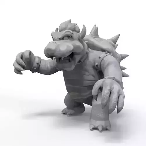 Bowser 3D Printable Model 3D print model