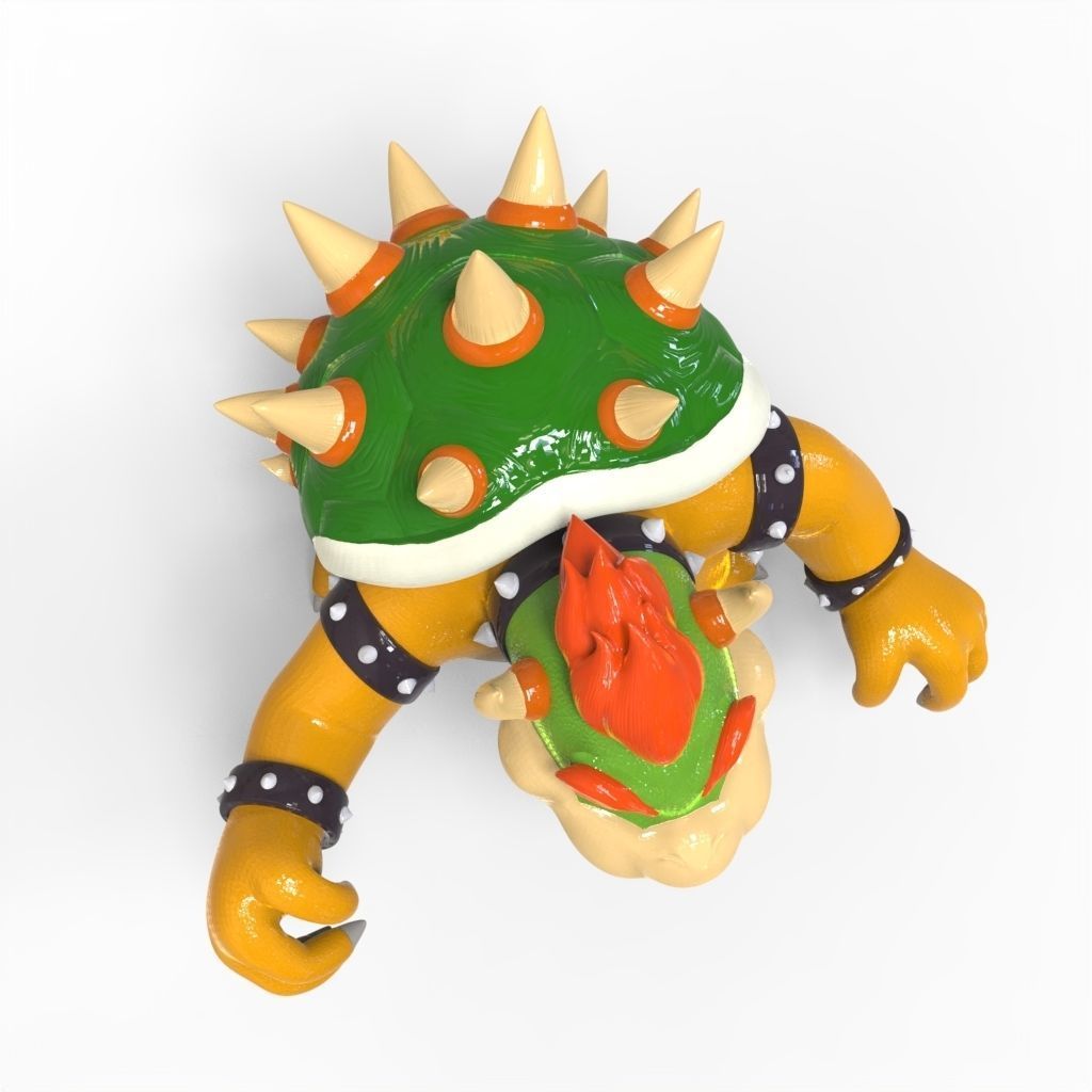 Bowser 3D Printable Model 3D print model_4