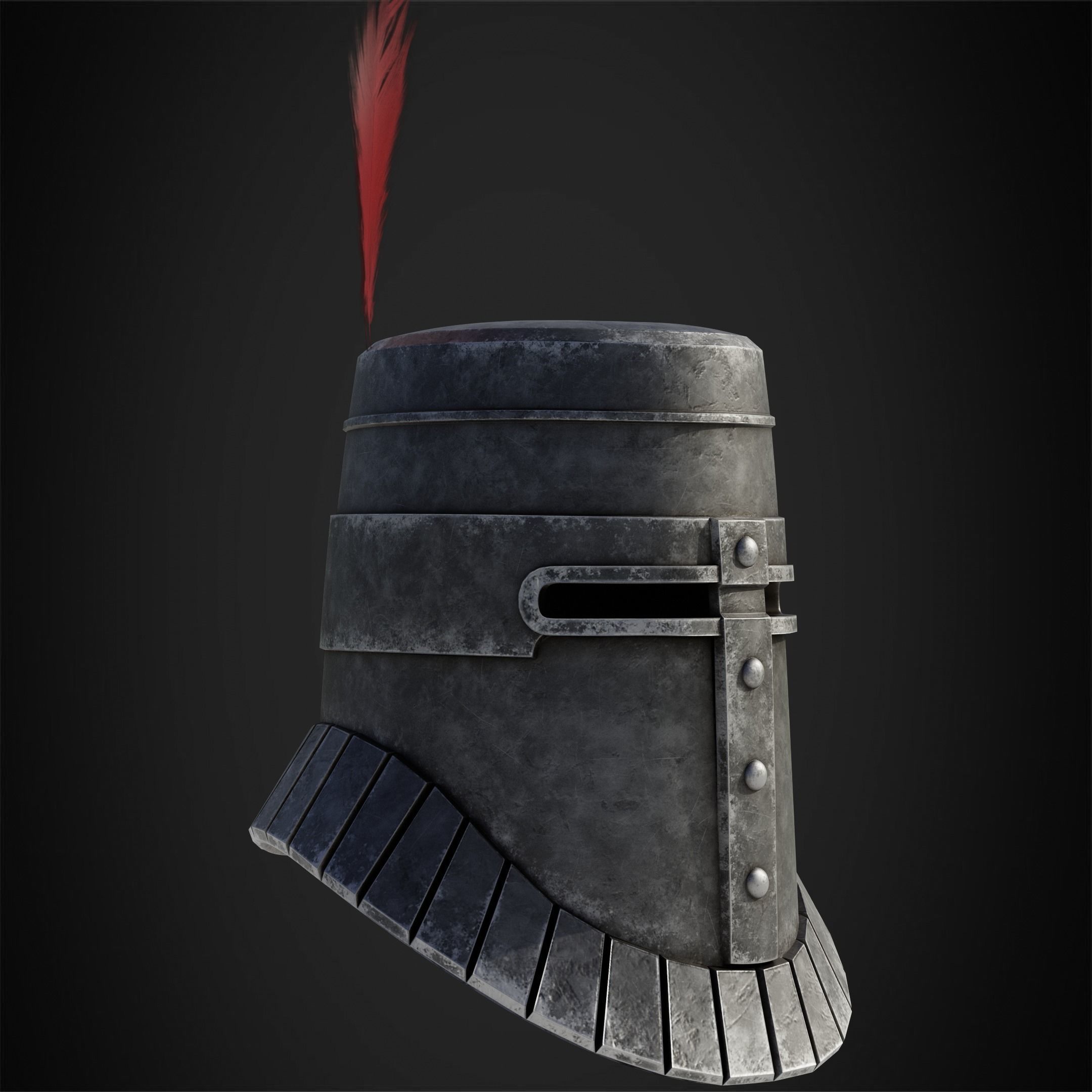 Dark Souls Solaire of Astora Helmet for Cosplay 3D print model_9