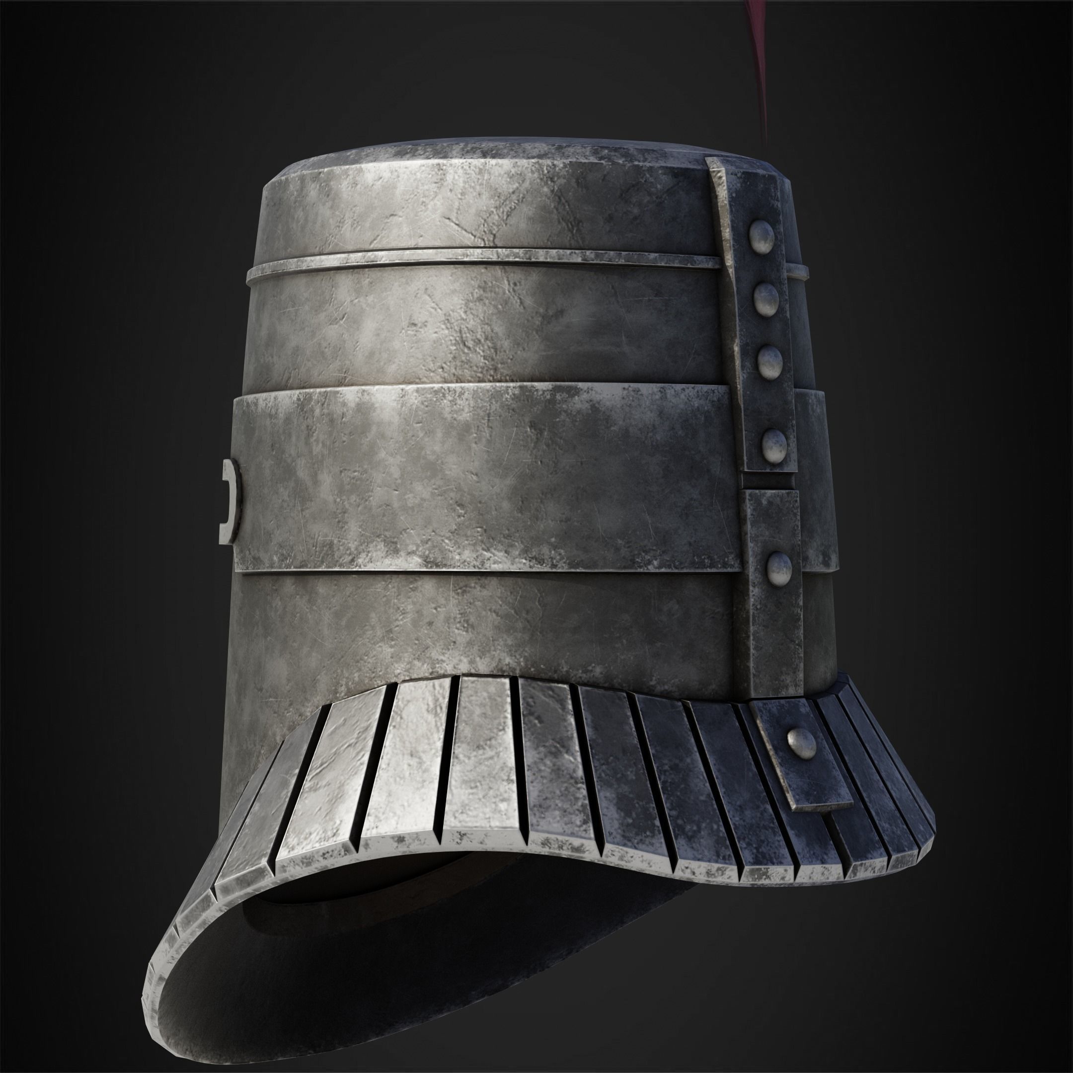 Dark Souls Solaire of Astora Helmet for Cosplay 3D print model_5