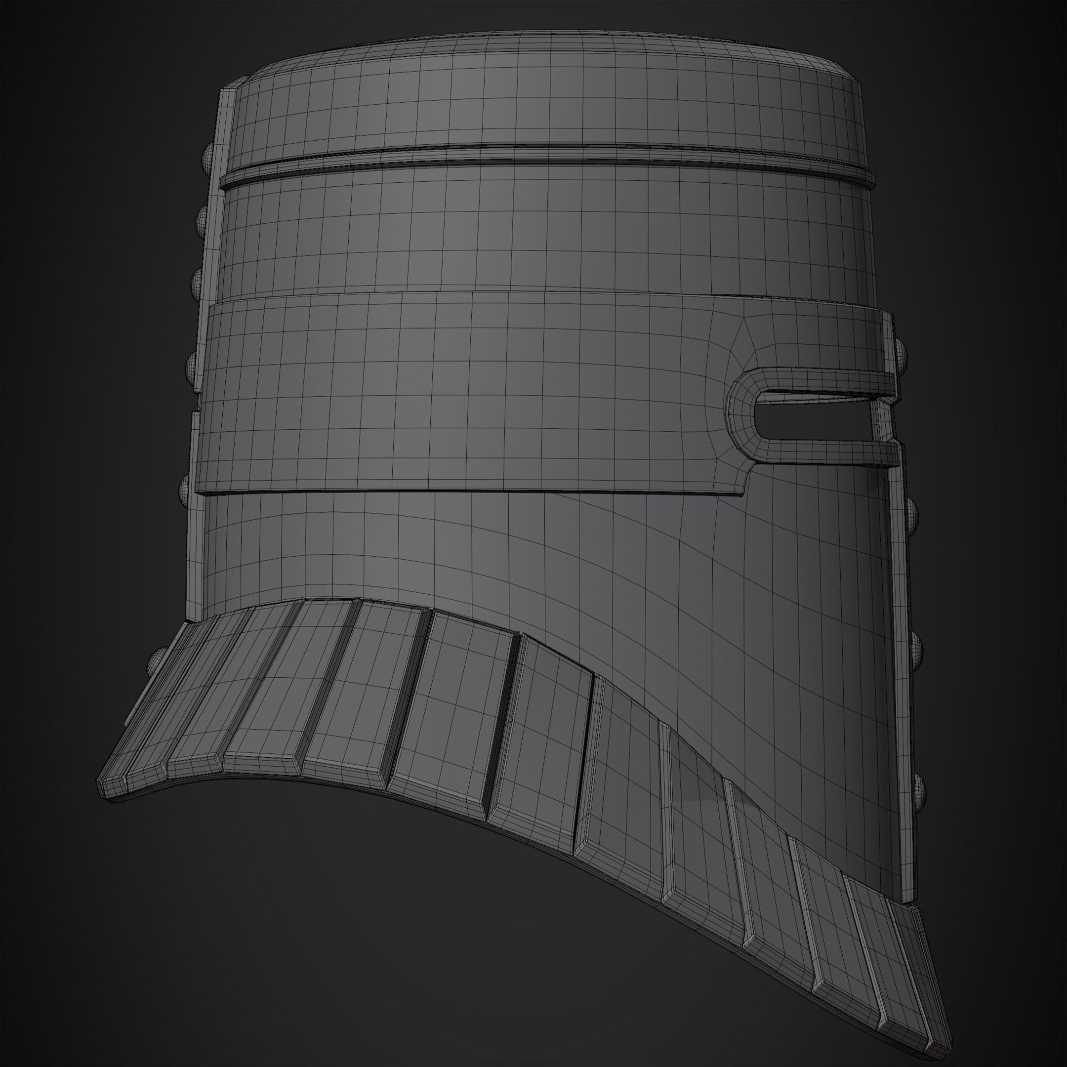 Dark Souls Solaire of Astora Helmet for Cosplay 3D print model_18