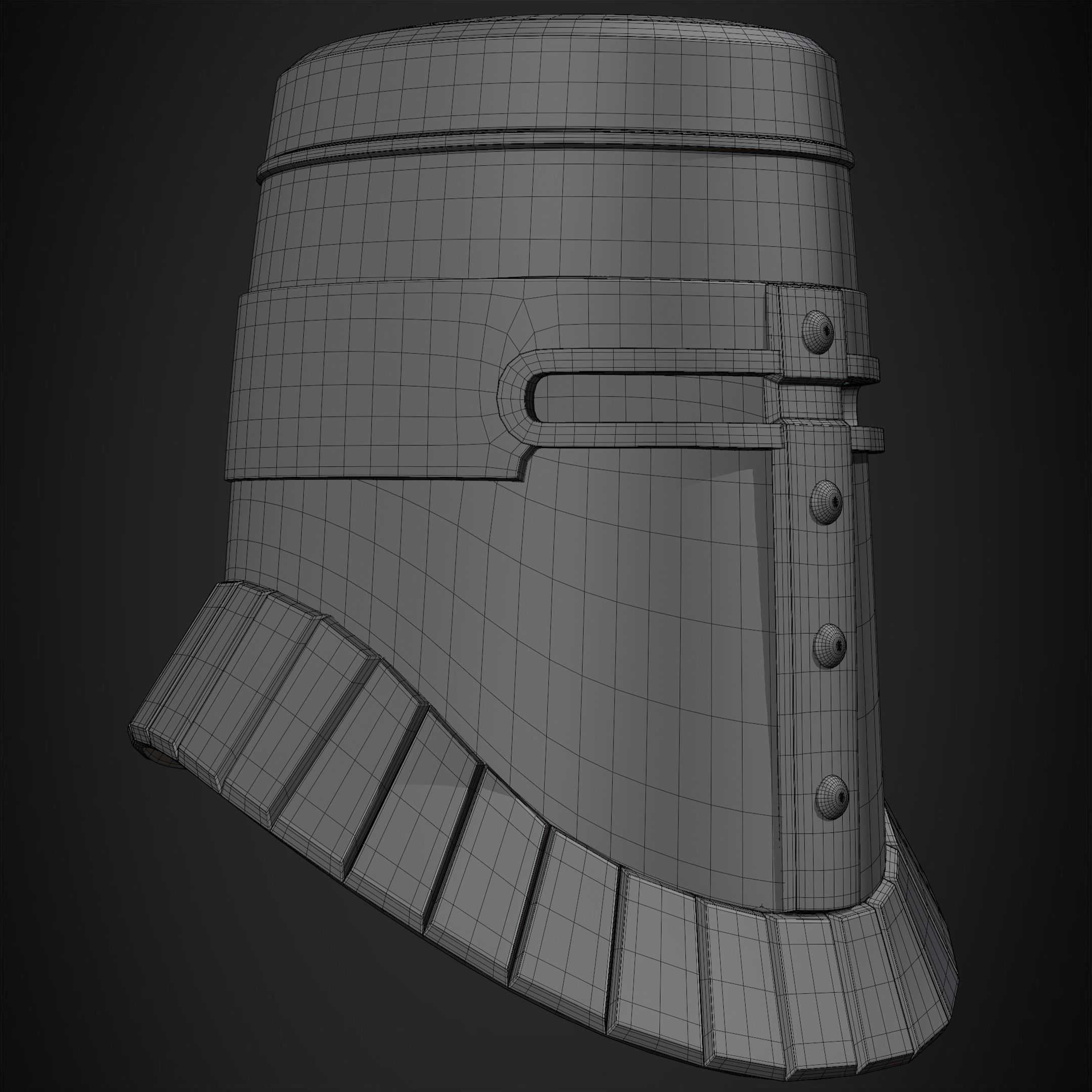 Dark Souls Solaire of Astora Helmet for Cosplay 3D print model_14