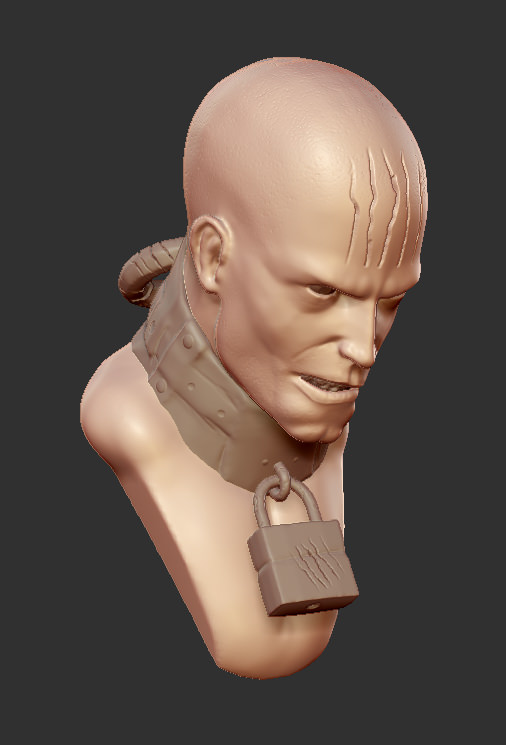 Victor Zsasz 3D model_2