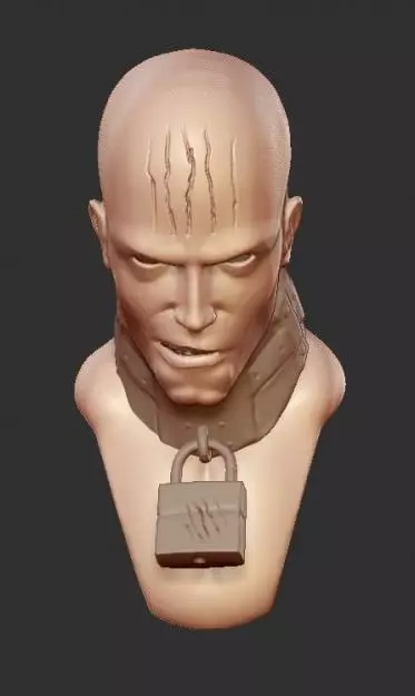 Victor Zsasz 3D model_0