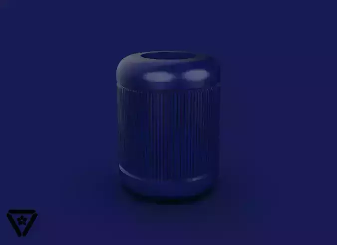 33 Cylinder Lines Geometric Flower Pot V2 Phoebe