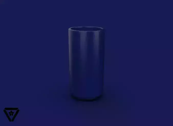 35 Cylinder Geometric Flower Pot  V2  Vienna