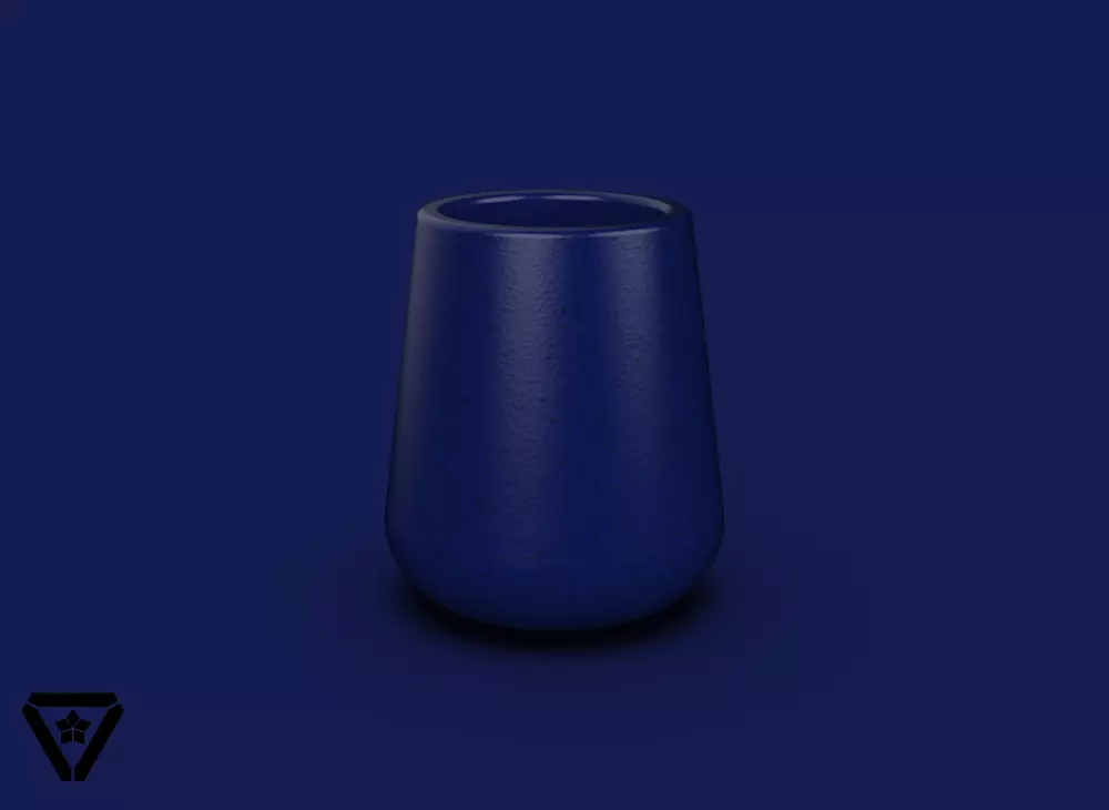 38 Cylinder Geometric Bonsai Pot V5 Adilla 3D print model_0