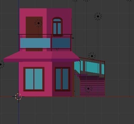 Luxury Modern House 3D model_11