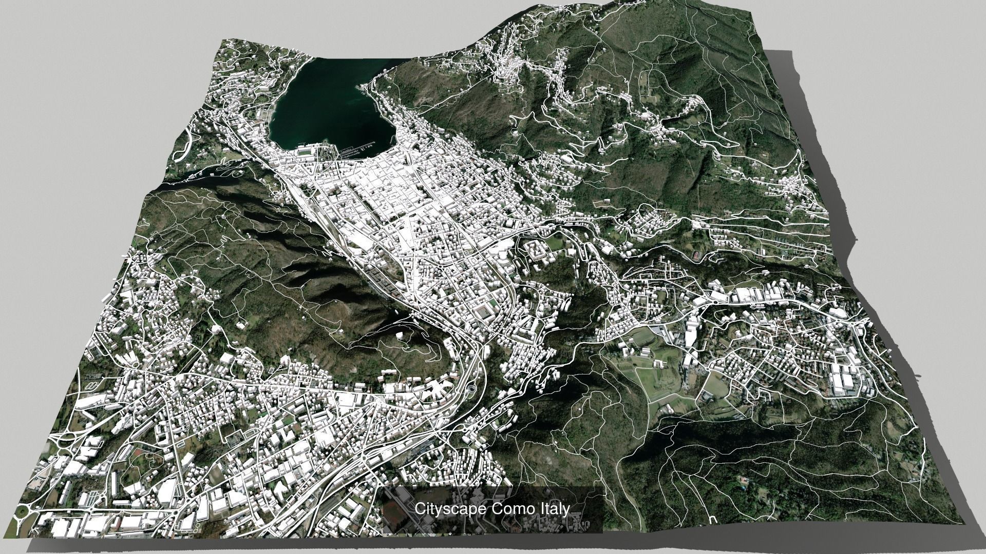 Five cityscapes of Italy 3D Model Collection_6