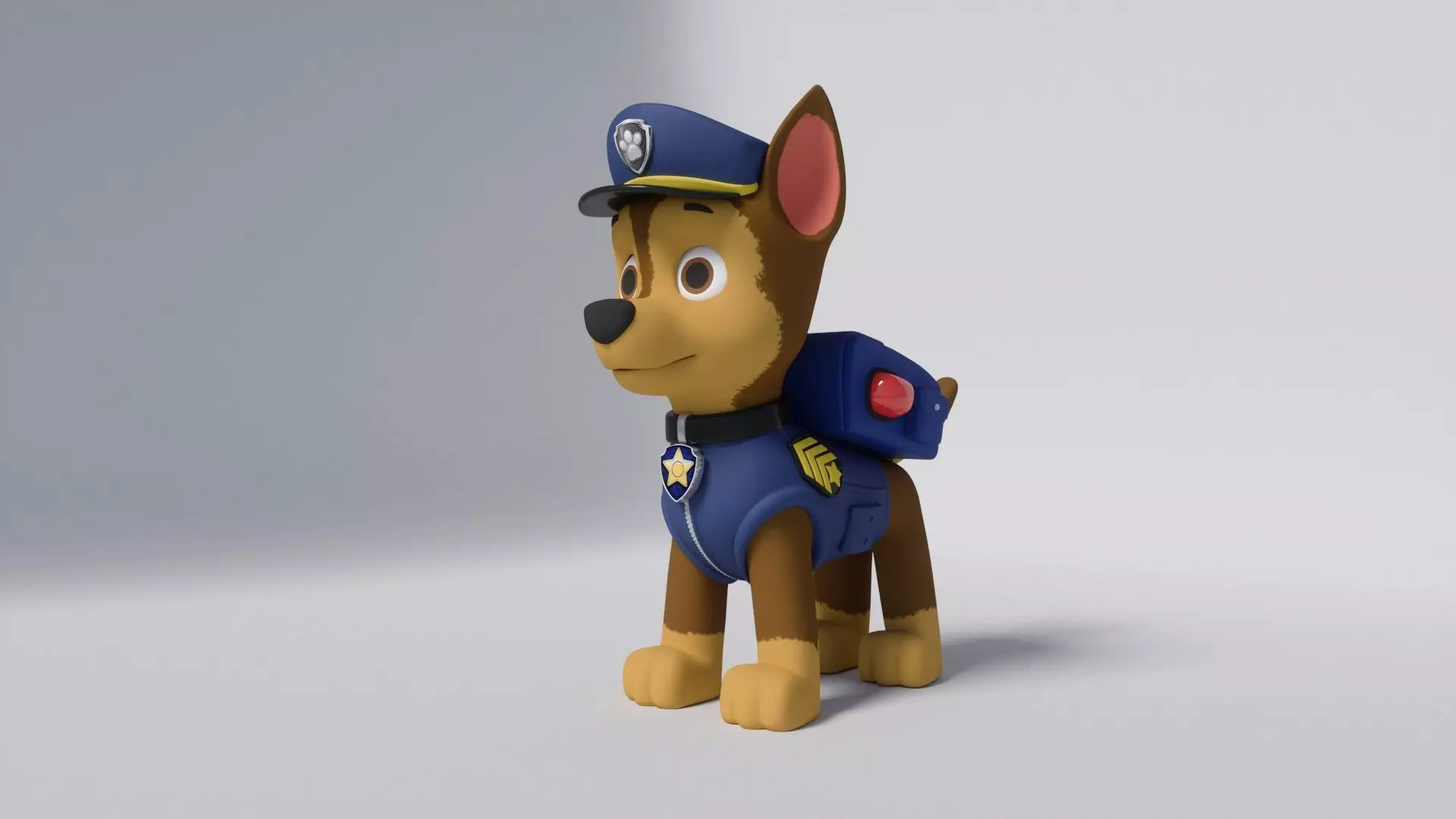 Dog Chase 3D model