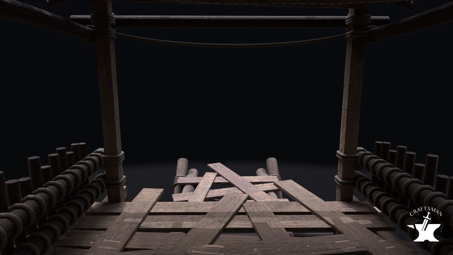 Realistic Medieval Watchtower Pack 3D Model Collection_12