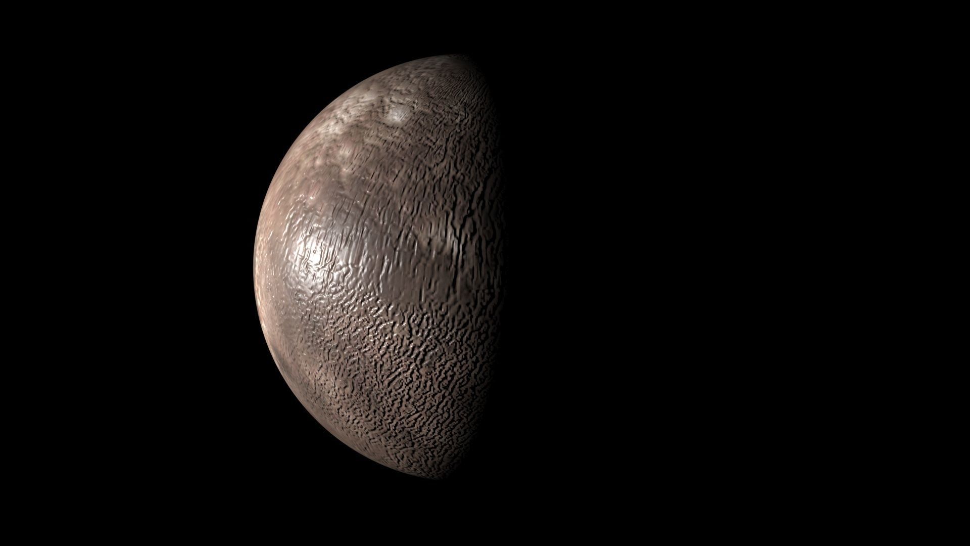 Titania Planet 3D model_4