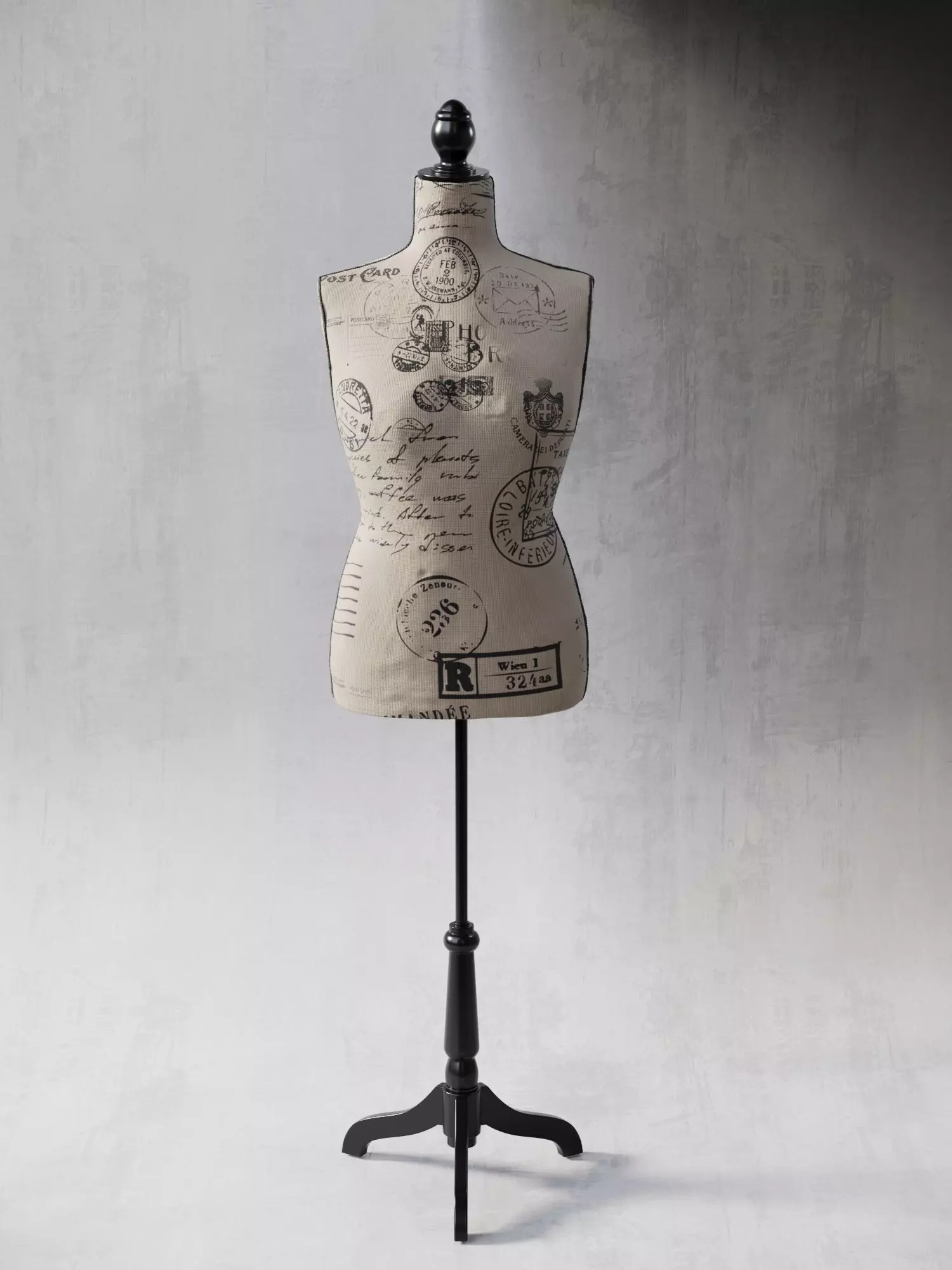 Female Mannequin 3D model_0