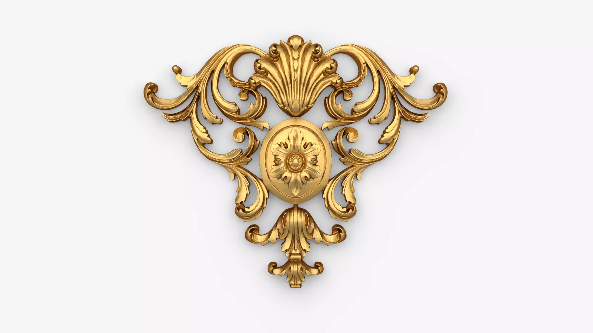 Classic decor ornament 287 3D model_0