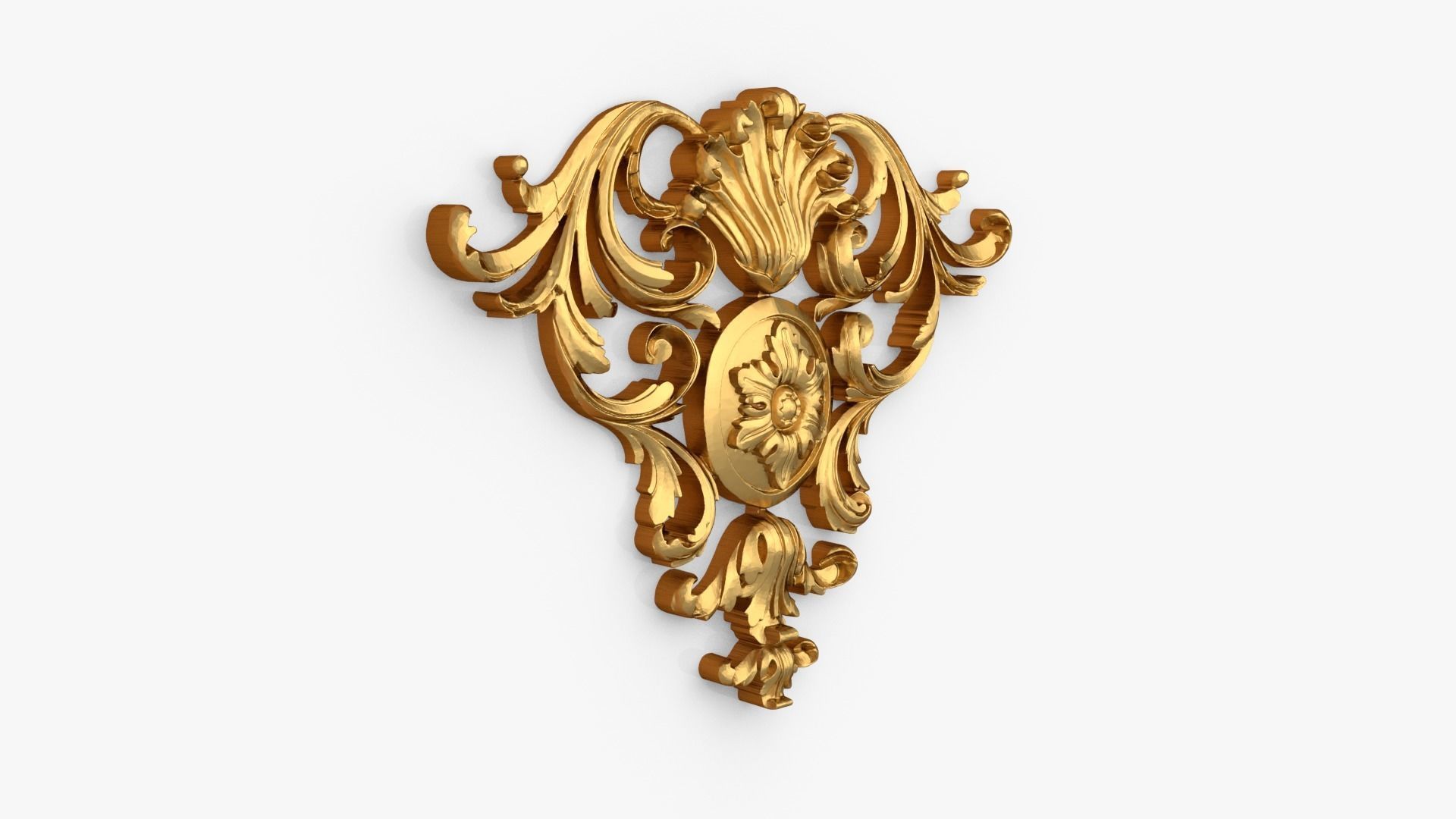 Classic decor ornament 287 3D model_1