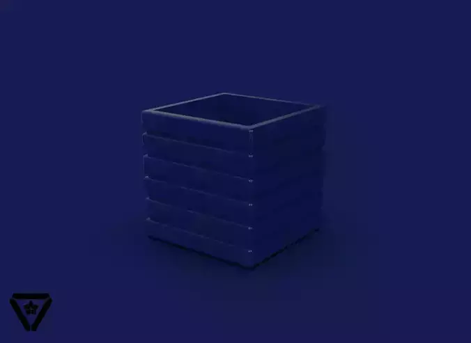 48 6 Rectangles Geometric Planter Pot  Fiffie 