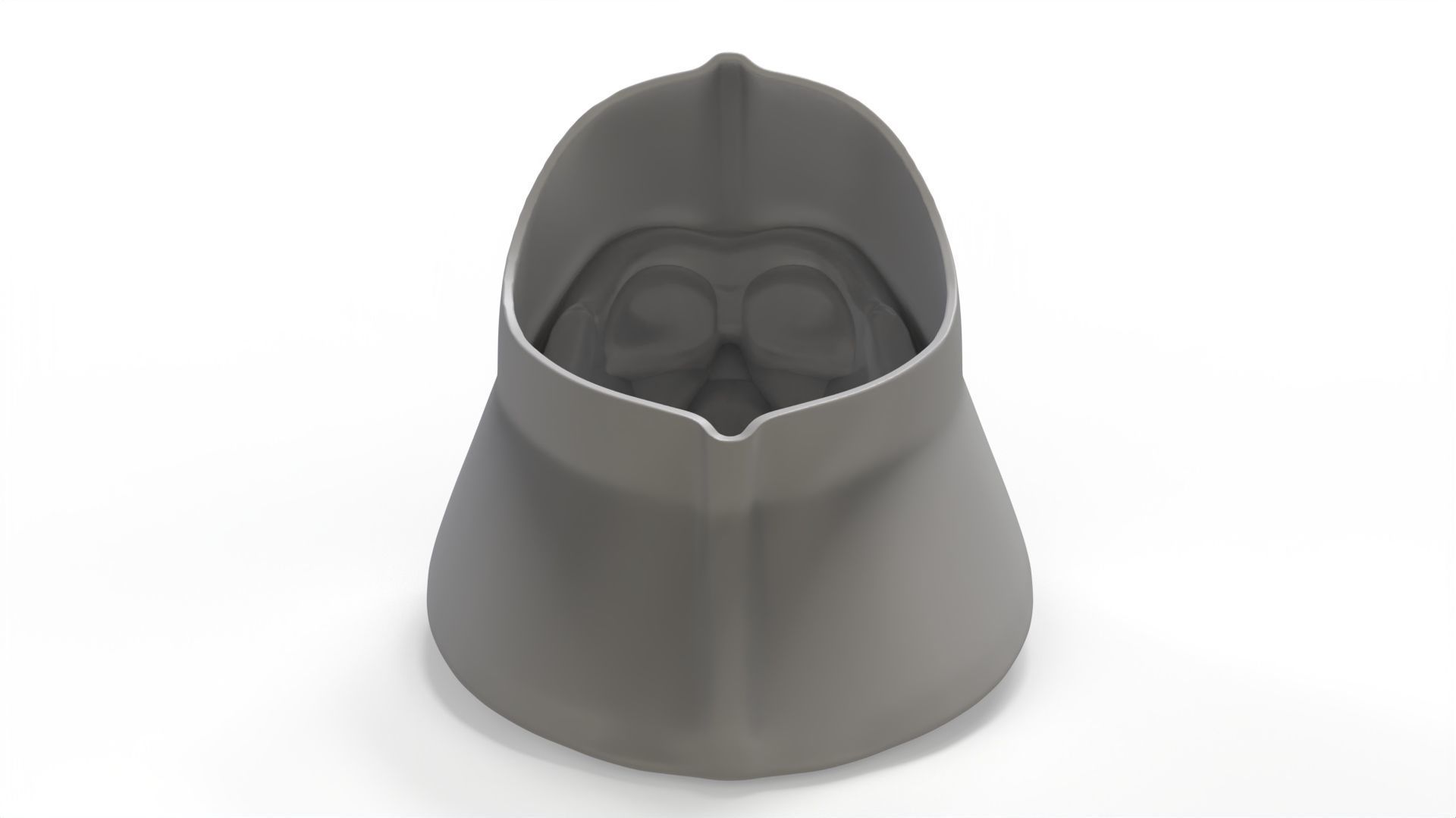SCULPTED VADER PENCIL HOLDER 3D print model_7